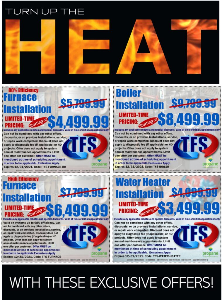 propane heating savings