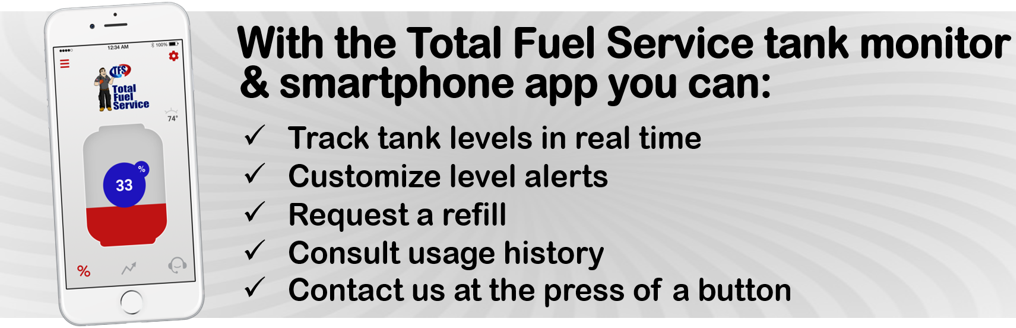 total fuel service propane tank monitor